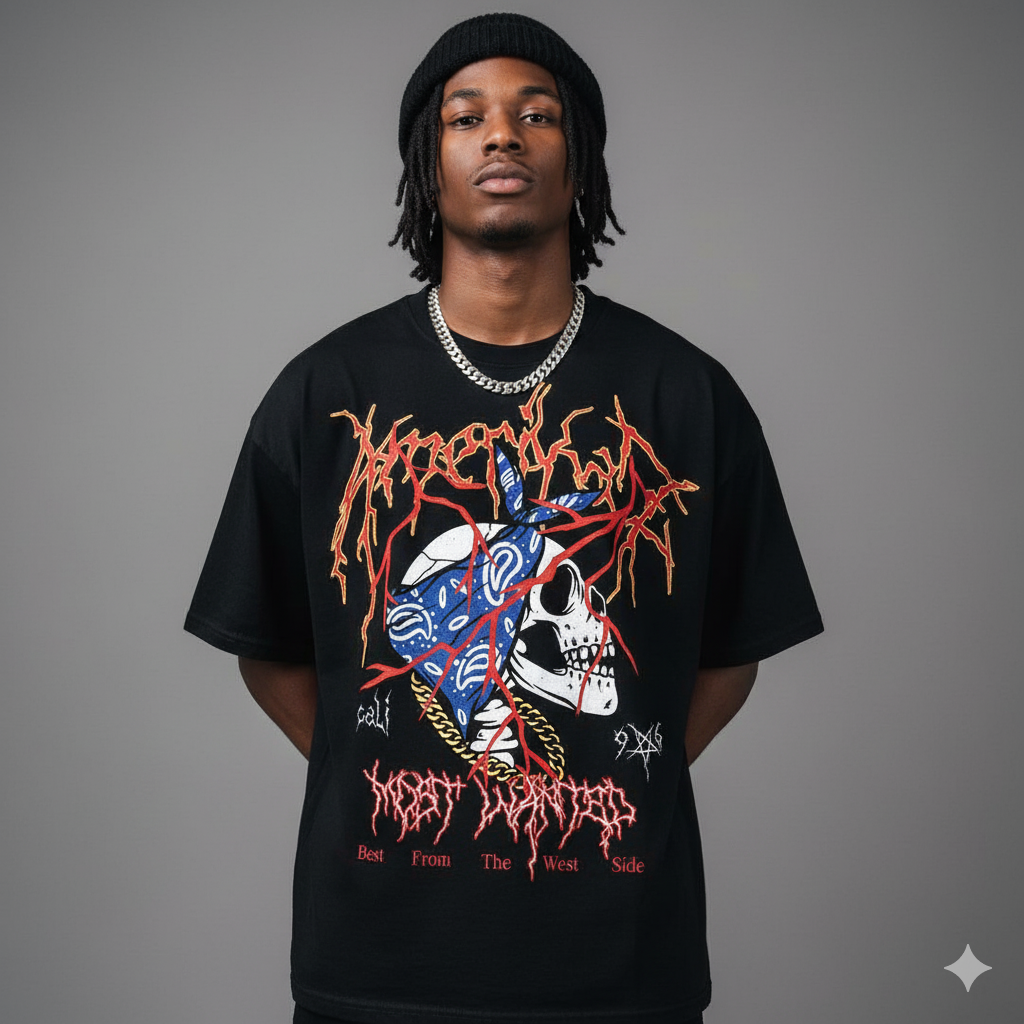 MOST WANTED SKELETON T-SHIRT