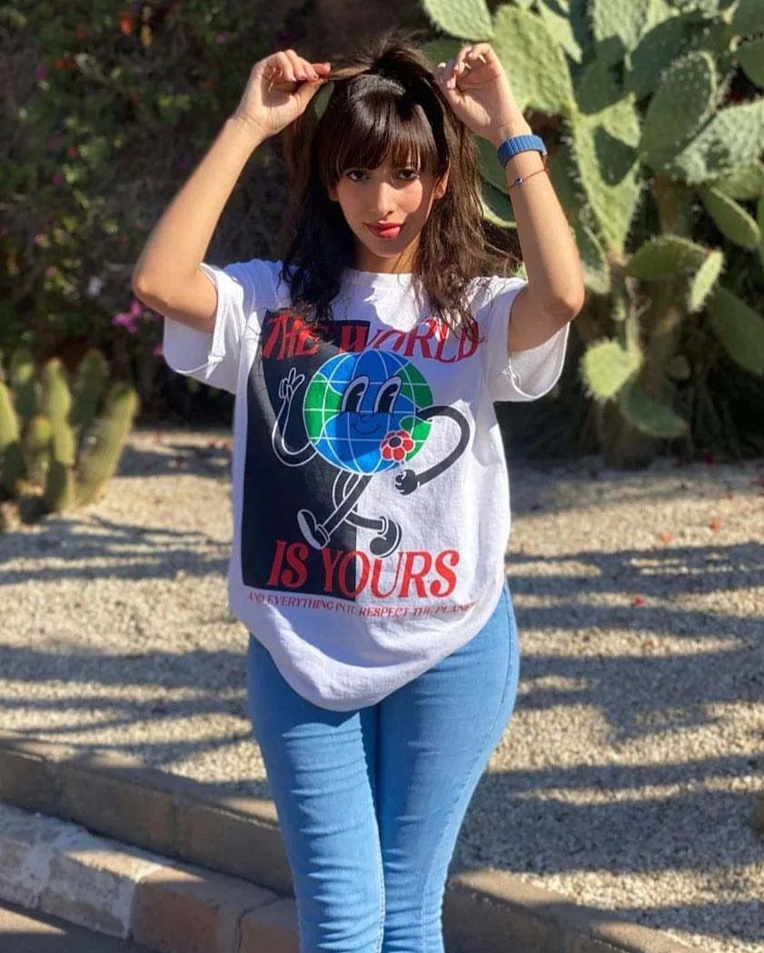 RESPECT OUR PLANET T-SHIRT WHITE