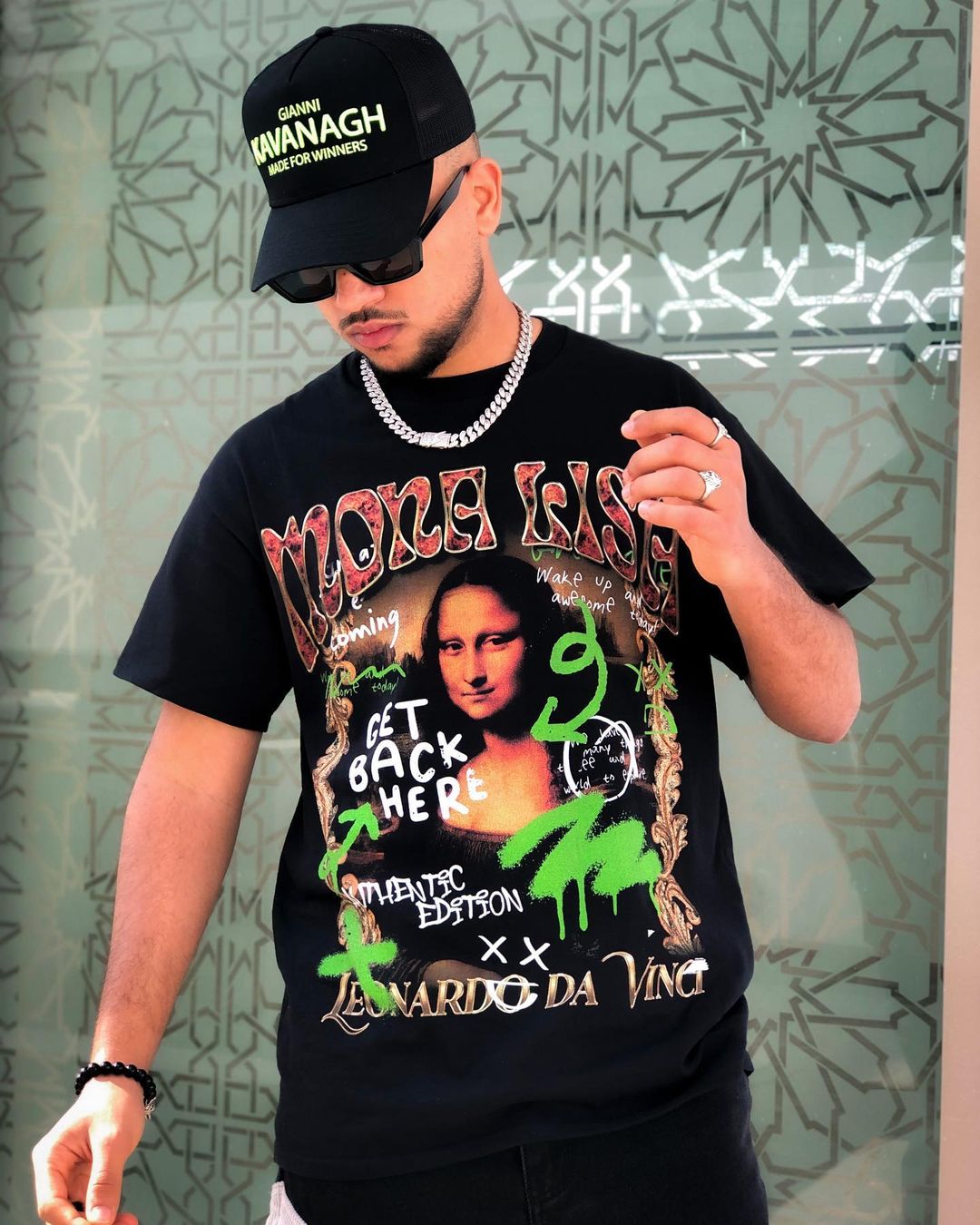 MONA LISA GRAFFITI T-SHIRT