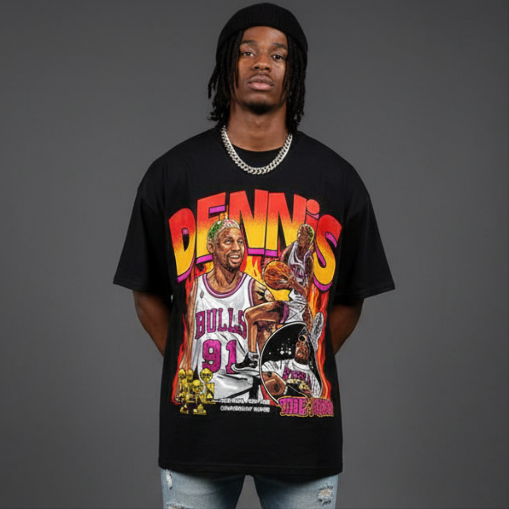 BASKETBALL LEGEND THE WORM T-SHIRT