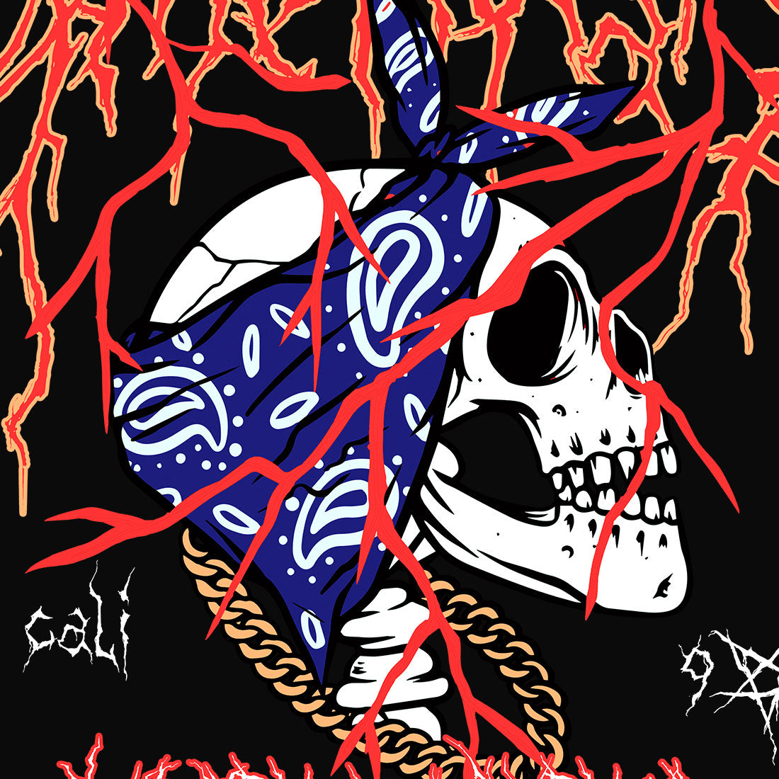 MOST WANTED SKELETON T-SHIRT