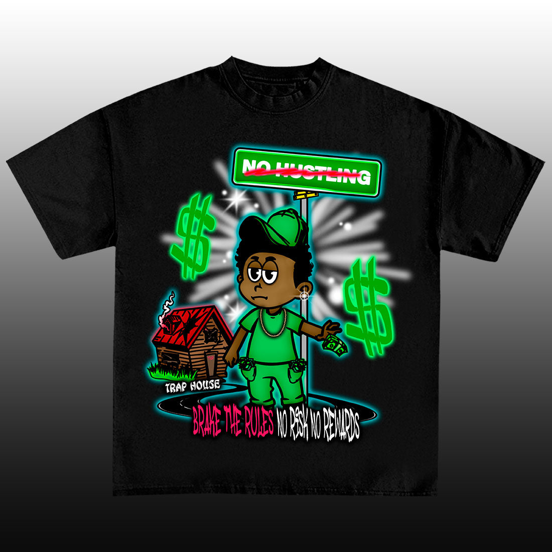NO HUSTLING T-SHIRT