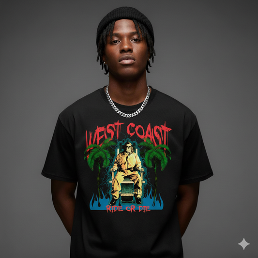 WEST COAST SKELETON T-SHIRT