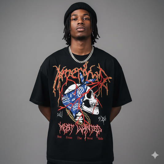 MOST WANTED SKELETON T-SHIRT