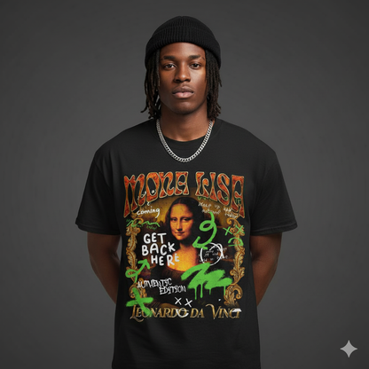 MONA LISA GRAFFITI T-SHIRT