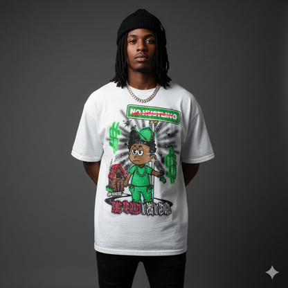 NO HUSTLING T-SHIRT WHITE